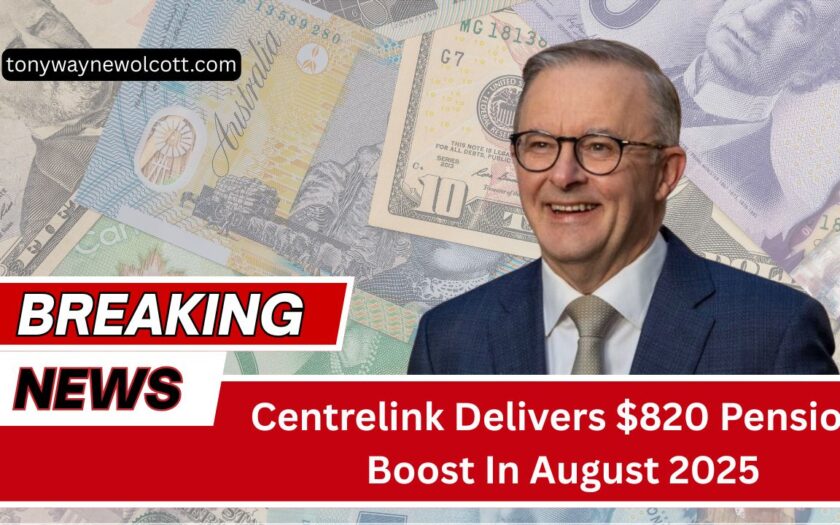 Centrelink Delivers $820 Pension Boost In August 2025