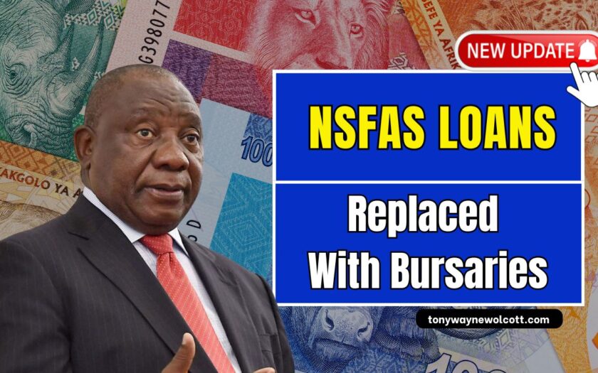 Game-Changing 2025 Update- NSFAS Loans Replaced With Full Bursaries