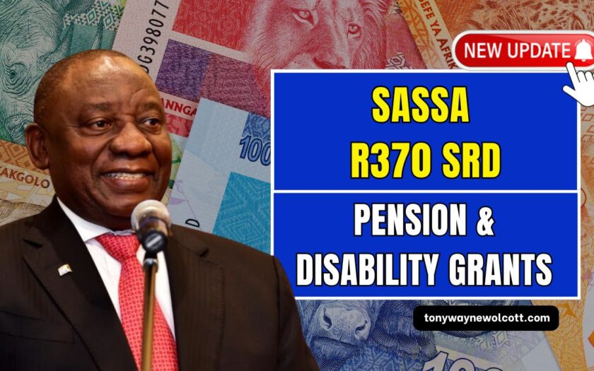 SASSA R370 SRD, Pension, And Disability Grants – August & September 2025 Payment Dates Confirmed